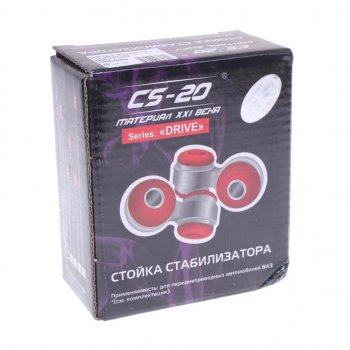 1 099 р. Стойка стабилизатора ВАЗ-2108 комплект 2шт. полиуретан Drive CS-20 CS-20 06834  с доставкой в г. Керчь. Увеличить фотографию 2