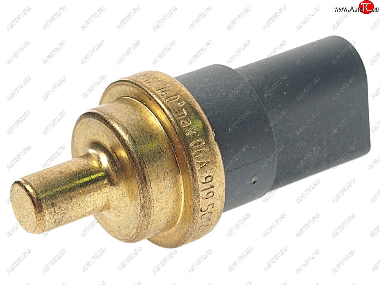 799 р. Датчик температуры VW AUDI SEAT SKODA (2-х штекерный черный) OE VAG 06a919501a  с доставкой в г. Керчь