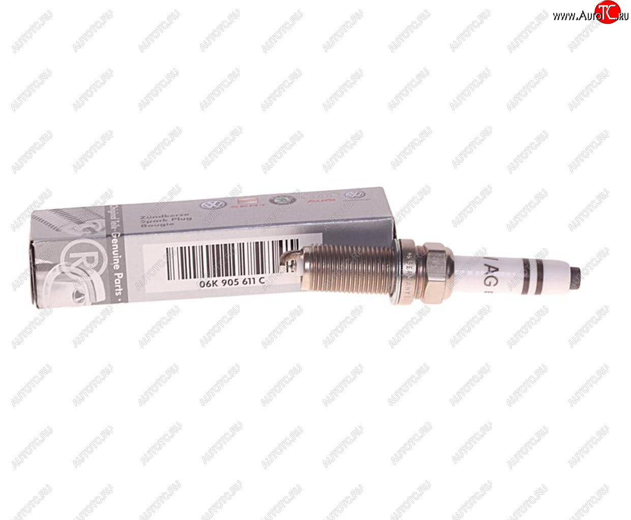 1 289 р. Свеча зажигания VW AUDI SEAT SKODA (13-) (1.82.0 TSITFSI) OE VAG 06k905611c  с доставкой в г. Керчь