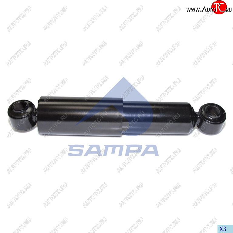 3 699 р. Амортизатор BPW FRUEHAUF SAF SCHMITZ полуприцепа, прицепа (294429 24х55 24х55 ОО) SAMPA SAMPA 070.227-01  с доставкой в г. Керчь