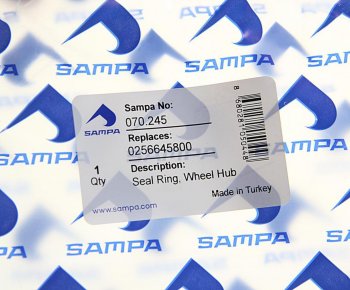 339 р. Сальник BPW ступицы (135x156.7x8мм) (1шт) SAMPA SAMPA 070.245  с доставкой в г. Керчь. Увеличить фотографию 3