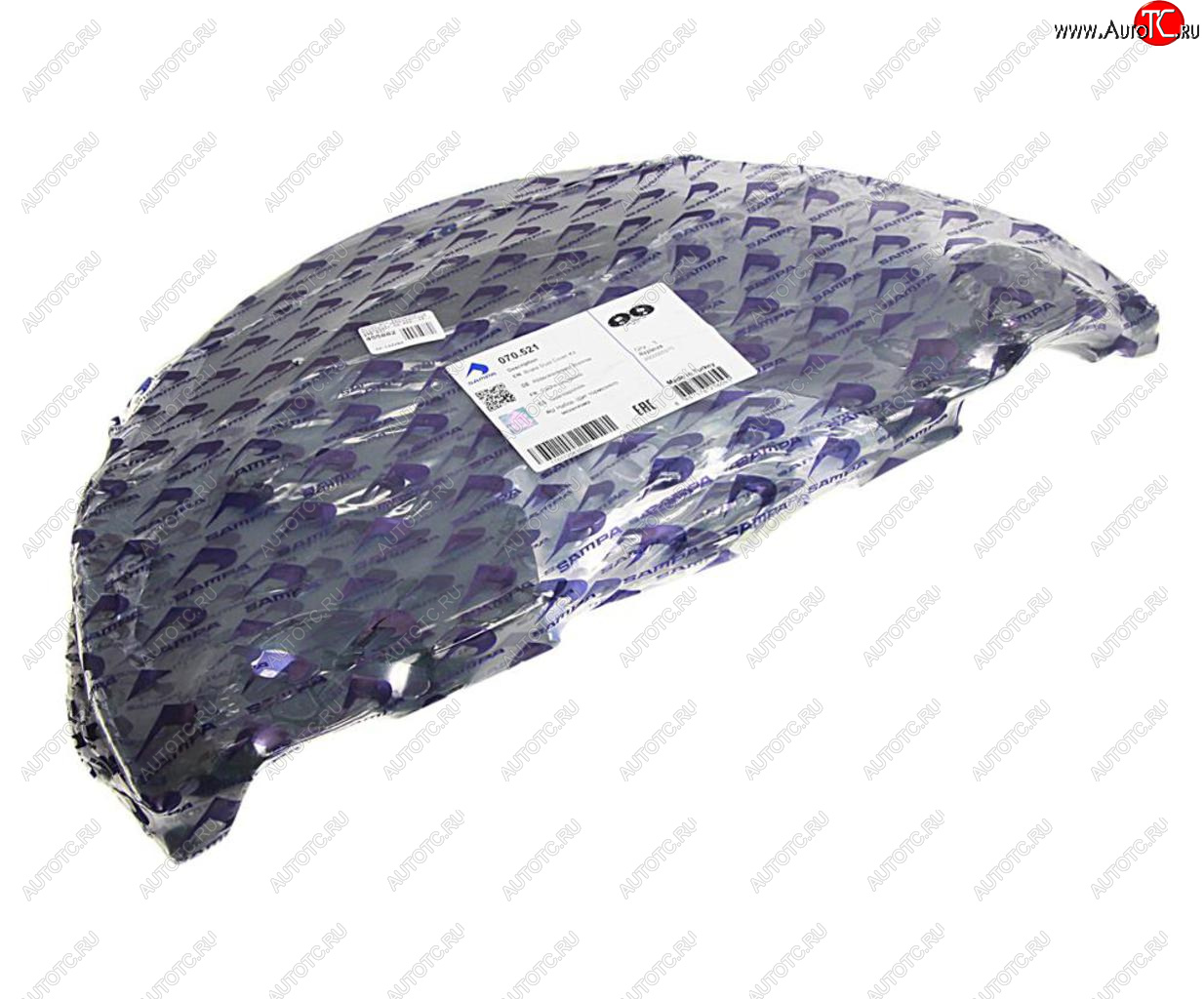 2 599 р. Щиток BPW барабана тормозного пылезащитный (комплект на ось, 120 SN4220-2) SAMPA SAMPA 070.521  с доставкой в г. Керчь