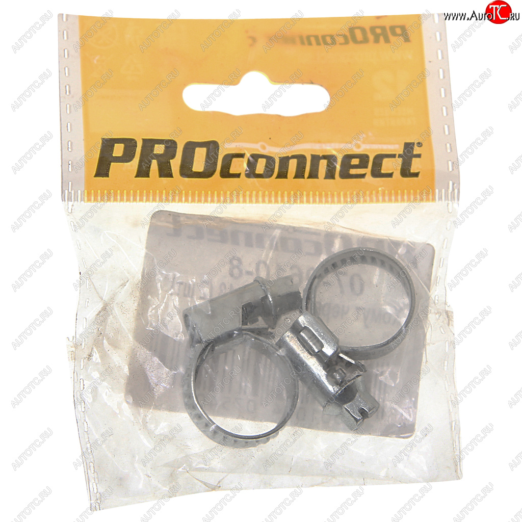 62 р. Хомут ленточный 010-016мм 2шт. (цена за упаковку) PROCONNECT PROCONNECT 07-0610-8  с доставкой в г. Керчь