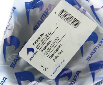 3 199 р. Болт ступицы BPW (ECO Plus 2,8-9т) М32х2 с зубчатой шайбой SAMPA SAMPA 071.028sd  с доставкой в г. Керчь. Увеличить фотографию 4