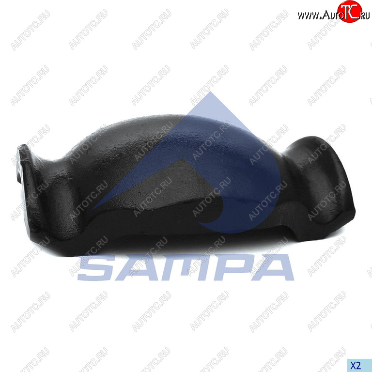1 399 р. Сегмент BPW стремянки двойной (балка d=120мм) SAMPA SAMPA 071.082 SAMPA 071.082  с доставкой в г. Керчь