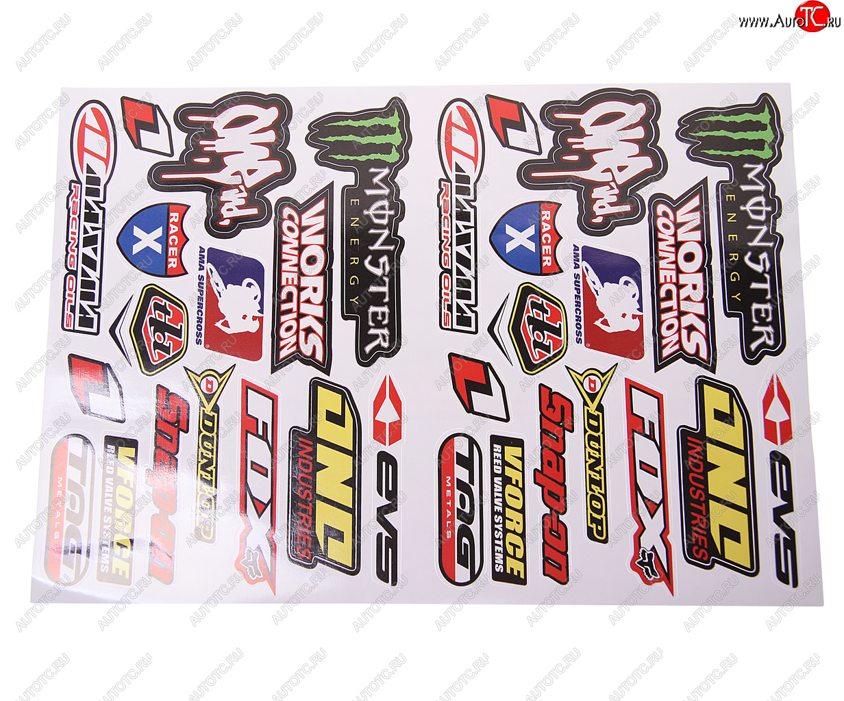 188 р. Наклейка виниловая вырезанная MAXIMA racing 25х35см в наборе полноцветная AUTOSTICKERS AUTOSTICKERS 073262  с доставкой в г. Керчь