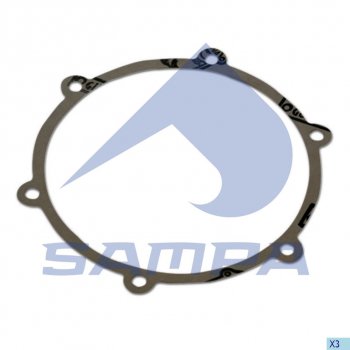 106 р. Прокладка SAF крышки ступицы SAMPA SAMPA 075.038  с доставкой в г. Керчь. Увеличить фотографию 1
