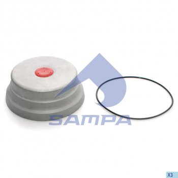 929 р. Крышка SAF ступицы с АБС SAMPA SAMPA 075.054  с доставкой в г. Керчь. Увеличить фотографию 1