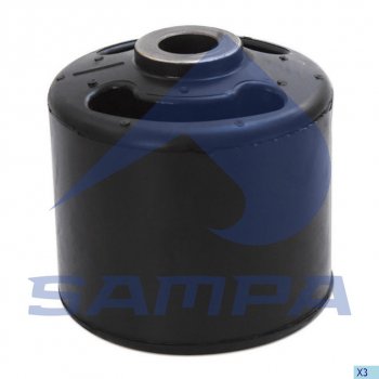 3 379 р. Сайлентблок INTRAX SAF полурессоры (подвески прицепа) (30х155х170) SAMPA SAMPA 075.075  с доставкой в г. Керчь. Увеличить фотографию 1