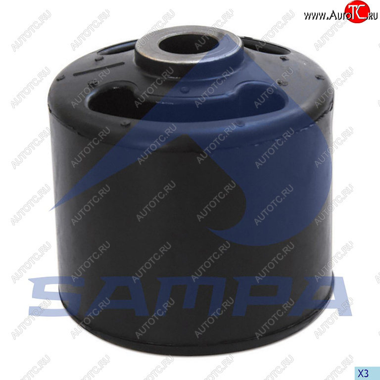 3 379 р. Сайлентблок INTRAX SAF полурессоры (подвески прицепа) (30х155х170) SAMPA SAMPA 075.075  с доставкой в г. Керчь
