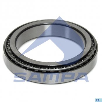 2 499 р. Подшипник ступицы SAF (120x165x29) SAMPA SAMPA 075.087  с доставкой в г. Керчь. Увеличить фотографию 1