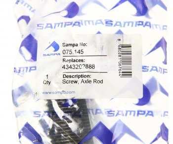 1 089 р. Болт SAF реактивной тяги (M36x155) SAMPA SAMPA 075.145  с доставкой в г. Керчь. Увеличить фотографию 2