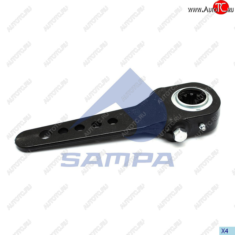 1 689 р. Рычаг тормоза регулировочный SAF (5 отверстий в ряд) SAMPA SAMPA 075.178-01  с доставкой в г. Керчь