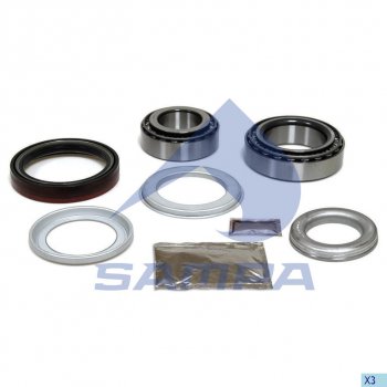 6 099 р. Ремкомплект SAF ступицы (SKRSSKRZ9030,подшипники,сальники) SAMPA SAMPA 075.588  с доставкой в г. Керчь. Увеличить фотографию 1
