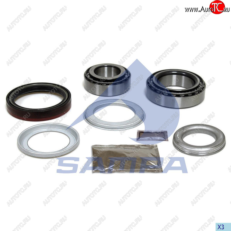 6 099 р. Ремкомплект SAF ступицы (SKRSSKRZ9030,подшипники,сальники) SAMPA SAMPA 075.588  с доставкой в г. Керчь