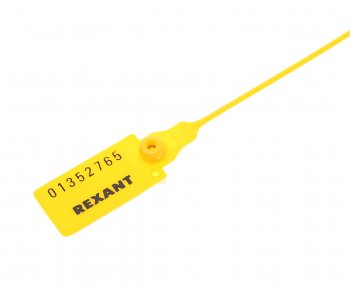 11 р. Пломба пластиковая L=320мм номерная (желтая) REXANT REXANT 07-6132  с доставкой в г. Керчь. Увеличить фотографию 2
