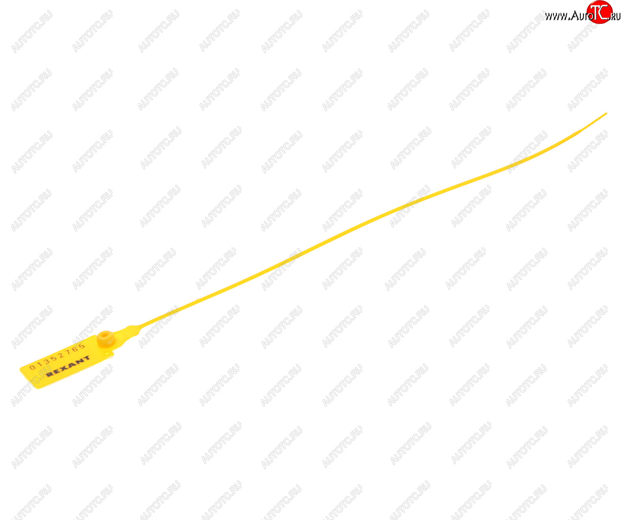 11 р. Пломба пластиковая L=320мм номерная (желтая) REXANT REXANT 07-6132  с доставкой в г. Керчь