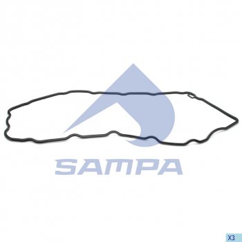 2 699 р. Прокладка крышки клапанной VOLVO FM9 дв.D9A SAMPA SAMPA 078.022  с доставкой в г. Керчь. Увеличить фотографию 1
