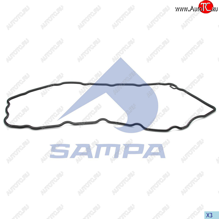 2 699 р. Прокладка крышки клапанной VOLVO FM9 дв.D9A SAMPA SAMPA 078.022  с доставкой в г. Керчь