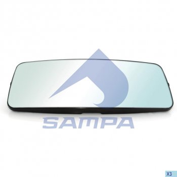 1 399 р. Элемент зеркальный RENAULT Magnum с подогревом SAMPA SAMPA 078.072  с доставкой в г. Керчь. Увеличить фотографию 4