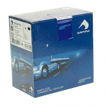 1 039 р. Крышка бака топливного IVECO MERCEDES RENAULT VOLVO с ключом,замок сбоку (пластик) SAMPA SAMPA 079.047-01  с доставкой в г. Керчь. Увеличить фотографию 3