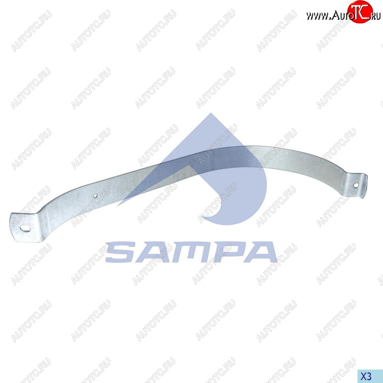 999 р. Хомут глушителя RENAULT Premium SAMPA SAMPA 079.149  с доставкой в г. Керчь