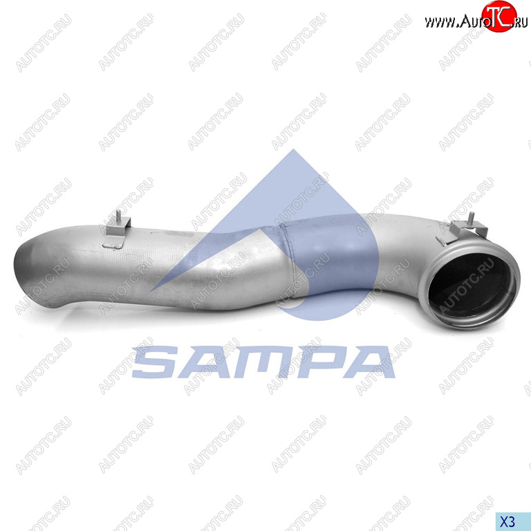 9 549 р. Глушитель VOLVO (ЕВРО-5) SAMPA SAMPA 079.193  с доставкой в г. Керчь
