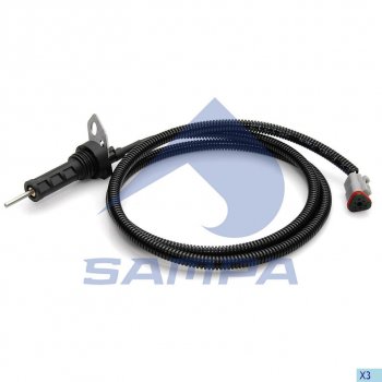 1 279 р. Датчик износа тормозных колодок RENAULT Premium VOLVO FL задний правый L=5200мм SAMPA SAMPA 079.251  с доставкой в г. Керчь. Увеличить фотографию 1