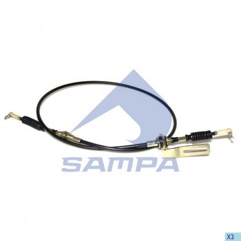 2 799 р. Трос акселератора L=1730мм RENAULT Premium SAMPA SAMPA 079.330  с доставкой в г. Керчь. Увеличить фотографию 1