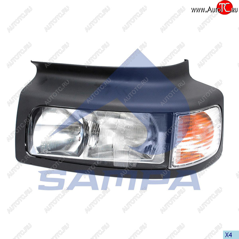 7 799 р. Фара RENAULT Premium левая SAMPA SAMPA 079.416  с доставкой в г. Керчь