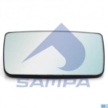 919 р. Элемент зеркальный RENAULT DAF VOLVO левыйправый с подогревом SAMPA SAMPA 079.480  с доставкой в г. Керчь. Увеличить фотографию 4