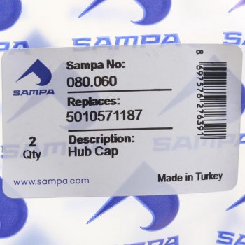 194 р. Крышка RENAULT Premium ступицы SAMPA SAMPA 080.060  с доставкой в г. Керчь. Увеличить фотографию 2