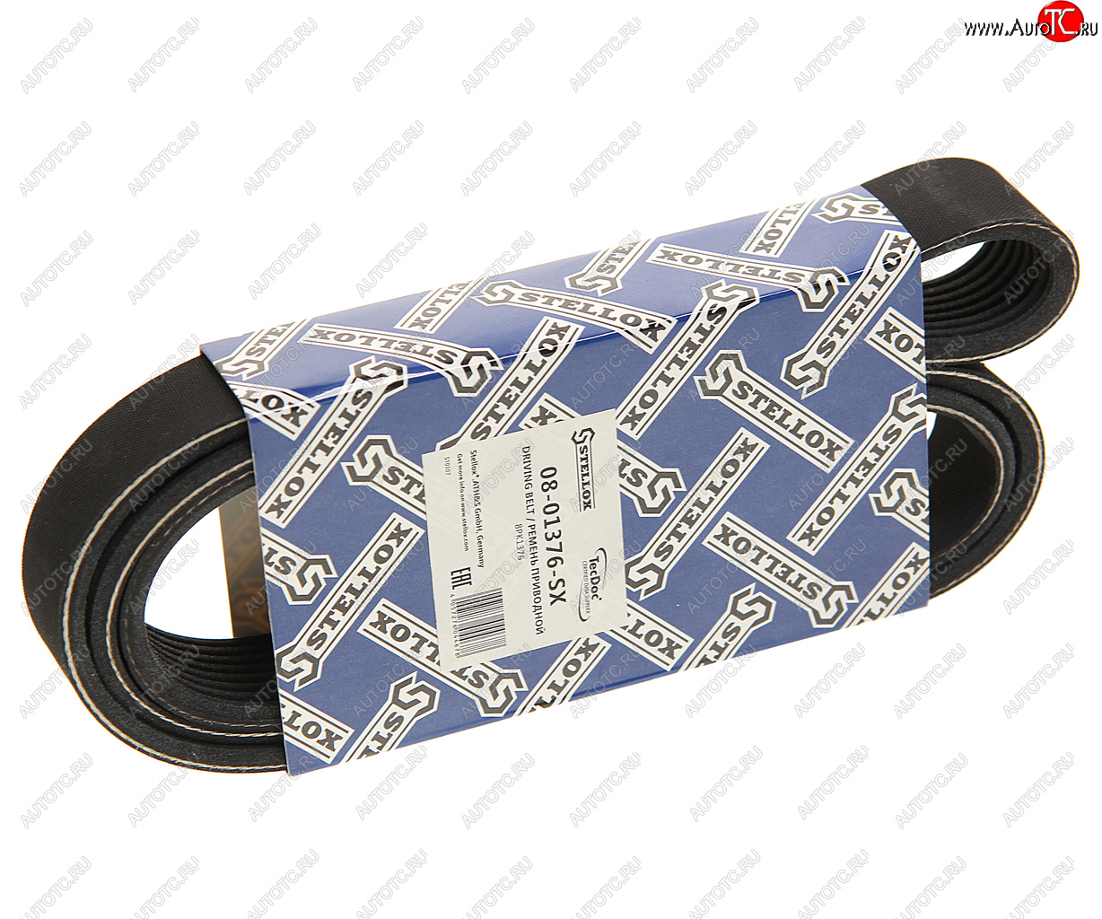 1 069 р. Ремень приводной поликлиновой 8PK1375 STELLOX STELLOX 08-01376-sx  с доставкой в г. Керчь