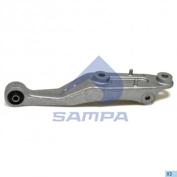 1 239 р. Кронштейн RENAULT Premium подвески кабины правый SAMPA SAMPA 080.406 SAMPA 080.406  с доставкой в г. Керчь. Увеличить фотографию 1