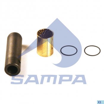 579 р. Ремкомплект RENAULT колодок тормозных (палец,втулки,упл.кольца) SAMPA SAMPA 080.545  с доставкой в г. Керчь. Увеличить фотографию 1