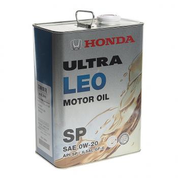 6 649 р. Масло моторное HONDA 0W20 синт.4л ULTRA LEO SN OE HONDA 08227-99974  с доставкой в г. Керчь. Увеличить фотографию 1