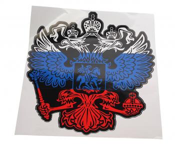 281 р. Наклейка виниловая вырезанная Герб РОССИИ 30х33см полноцветная AUTOSTICKERS AUTOSTICKERS 083032  с доставкой в г. Керчь. Увеличить фотографию 1