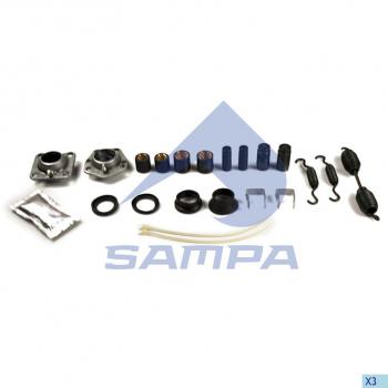 2 699 р. Ремкомплект ROR вала тормозного и колодок SAMPA SAMPA 085.521  с доставкой в г. Керчь. Увеличить фотографию 1