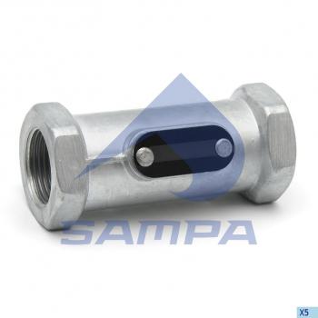 Клапан BPW IVECO MERCEDES обратный пневмосистемы (М22х1.5) SAMPA SAMPA 091.269