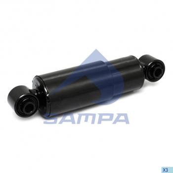 3 499 р. Амортизатор SCHMITZ полуприцепа,прицепа (268383 76х68 16х58 16х58 ОО) SAMPA SAMPA 095.075-01  с доставкой в г. Керчь. Увеличить фотографию 1