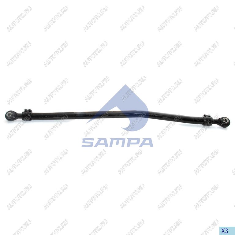 15 749 р. Тяга стабилизатора MERCEDES Actros L=1815 (с изгибом) SAMPA SAMPA 095.414  с доставкой в г. Керчь