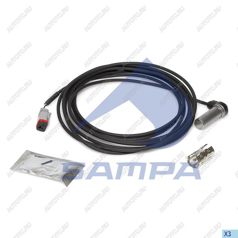 1 889 р. Датчик АБС VOLVO FH передний левый SAMPA SAMPA 096.334  с доставкой в г. Керчь