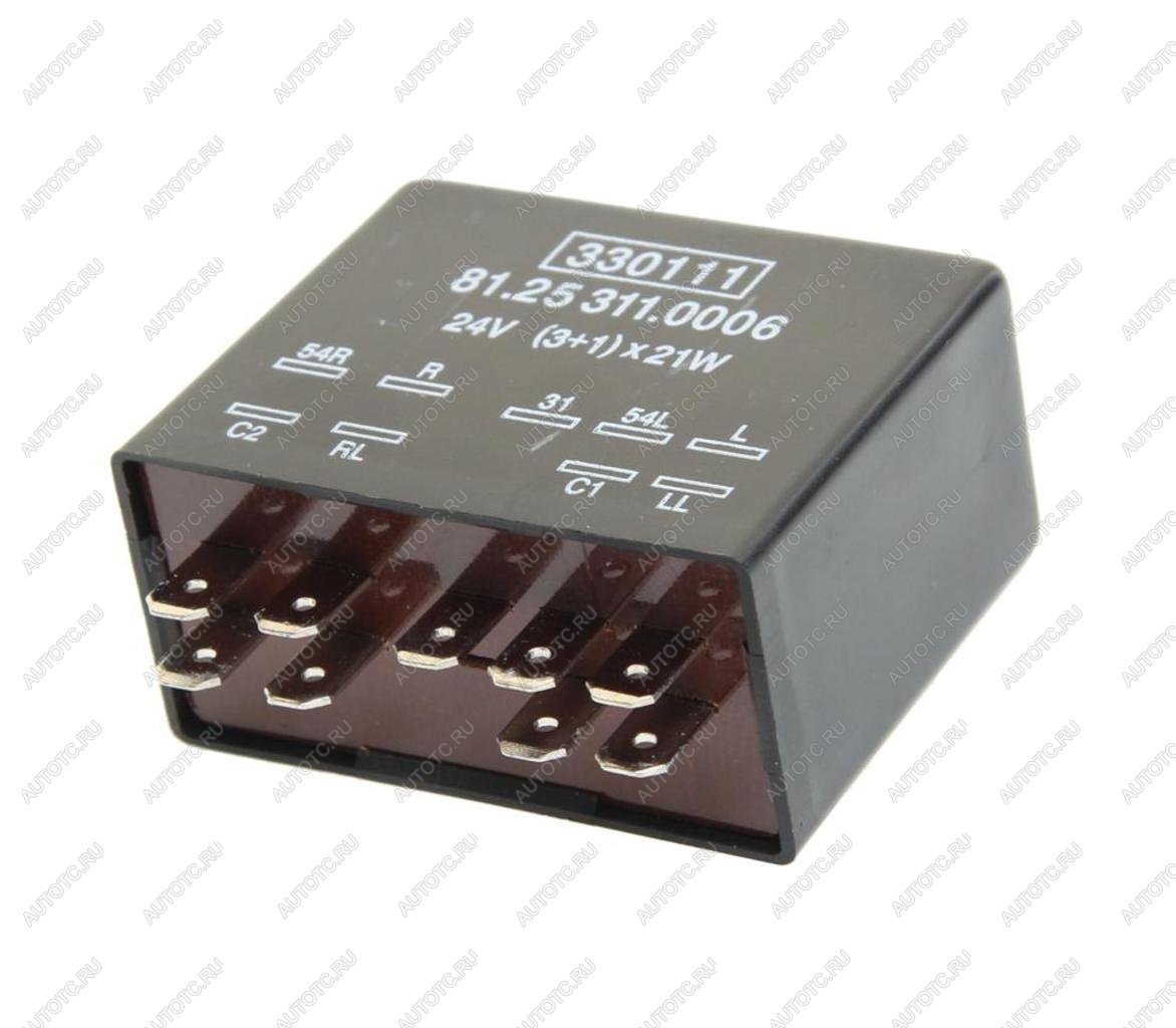 469 р. Реле поворота MAN M,F90,L,M,F2000 (9 контактов) SAMPA SAMPA 022.214  с доставкой в г. Керчь