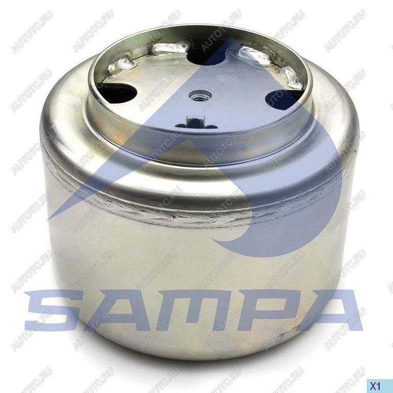 3 989 р. Стакан MAN пневморессоры стальной (1884N) SAMPA SAMPA 022.319  с доставкой в г. Керчь