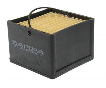429 р. Фильтр топливный MAN сепаратора квадратный (76x76x54) SAMPA SAMPA 022.383-01  с доставкой в г. Керчь. Увеличить фотографию 1