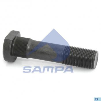 201 р. Шпилька колеса MAN заднего (M18х1.5х85мм со шлицами) SAMPA SAMPA 022.403  с доставкой в г. Керчь. Увеличить фотографию 3