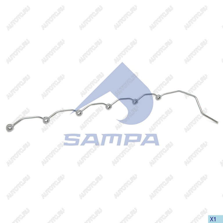 4 199 р. Трубка MAN системы охлаждения (отводная к расширительному бачку) SAMPA SAMPA 023.056  с доставкой в г. Керчь