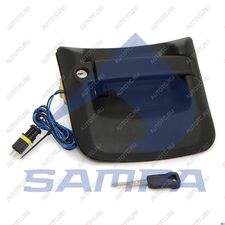 3 099 р. Ручка MAN TGA,TGS,TGX двери левой наружная (с выключателем) SAMPA SAMPA 023.2151  с доставкой в г. Керчь