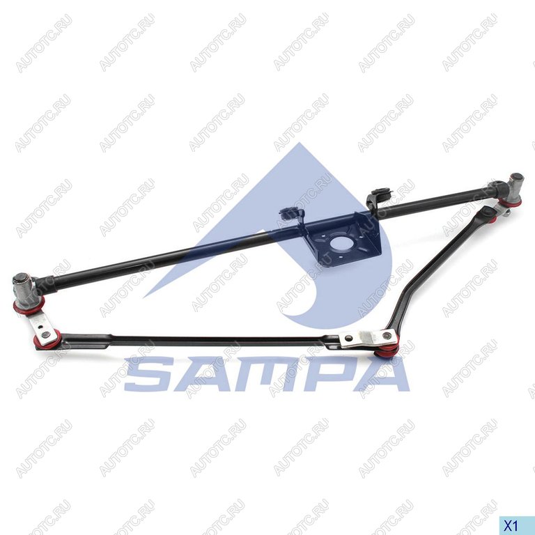 4 999 р. Трапеция стеклоочистителя MAN TGA,TGX (широкая) SAMPA SAMPA 023.244  с доставкой в г. Керчь
