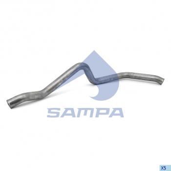 6 099 р. Трубка MAN TGA,TGS,TGX системы охлаждения ретарды передняя правая SAMPA SAMPA 023.452  с доставкой в г. Керчь. Увеличить фотографию 1
